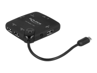 Bild von DELOCK Card Reader OTG Micro USB > 5 x Slots + 3 Port USB Hub für Smartphones