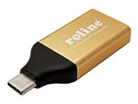 Bild von ROLINE GOLD Display Adapter USB Typ C - DisplayPort v1.2