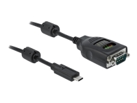 Bild von DELOCK USB Type-C zu Seriell DB9 Adapter mit 9 LED RS-232 Tester