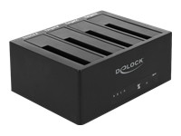 Bild von DELOCK USB 3.0 Dockingstation für 4 x SATA HDD / SSD mit Klon Funktion