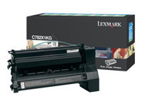 Bild von LEXMARK C782, X782e Toner schwarz hohe Kapazität 15.000 Seiten 1er-Pack Rückgabe