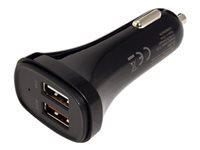 Bild von VALUE USB Charger mit KFZ-Stecker 2-Port 1x QC3.0 1x 5VDC 2.4A 18W