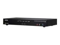 Bild von ATEN CS1844 4-Port True 4K HDMI Dual-View KVM Switch mit Audio & USB 3.0 Hub