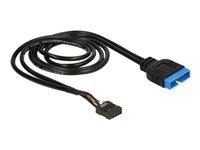 Bild von DELOCK Kabel USB 2.0 Pin Header Buchse > USB 3.0 Pin Header Stecker 60cm