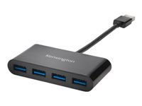 Bild von KENSINGTON UH4000 USB 3.0 4 Port Hub – schwarz