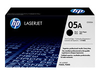 Bild von HP 05A LaserJet Original Toner schwarz Standardkapazität 2.300 Seiten 1er-Pack Smart Printing Technology