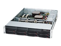 Obudowa serwerowa CSE-825TQC-R1K03LPB Black 2U SC825TQC SAS3 LP chassis w/ Red. 1000W PWS