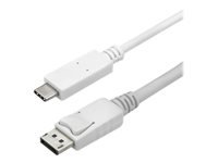 Bild von STARTECH.COM 3m USB-C auf DisplayPort Kabel - 4K 60Hz - Weiss