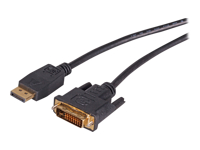 Bild von EFB Display Port auf DVI-D 24+1 Kabel 5.0 Meter Stecker-Stecker Schwarz
