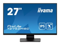 Bild von IIYAMA T2752MSC-B1 68,58cm 27Zoll Bonded PCAP 10P Touch 1920x1080 IPS-panel Flat Bezel Free Glass Front HDMI Displayport 360cd/m2