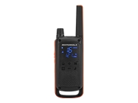 Bild von MOT Talkabout T82 Twin Pack HFG PMR446 IPx2 mit Display best. aus 2 Funkgeräte QA06884AA + 2 clip + 2 NiMh-Akku + 1 Micro USB Lader