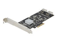 Bild von STARTECH.COM SATA PCIe Controller 8 Port - 6Gbit/s SATA PCIe Schnittstellenkarte - PCIe x4 Gen2 zu SATA III - SATA HDD/SSD