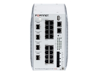 FORTINET FortiSwitchRugged-216F-POE Layer 2/3 ruggedized FortiGate switch controller compatible PoE switch