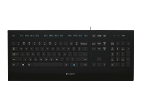 Bild von LOGITECH K280e corded Keyboard USB black for Business - INTNL (US)