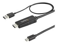 Bild von STARTECH.COM 1m langes HDMI auf Mini DisplayPort Kabel - 4K 30 - Stromversorgung über USB - Mac und Windows - Aktiver Adapter