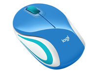 Bild von LOGITECH Mouse Wireless M187 Mini Mouse Blue - USB receiver - Muis Blauw Draadloos