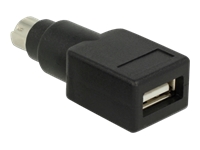 Bild von DELOCK Adapter PS/2 Stecker > USB Typ-A Buchse