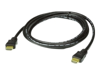 Bild von ATEN 2L-7D02H-1 High Speed True 4K HDMI Kabel mit Ethernet schwarz 2m