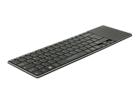 Bild von DELOCK Tastatur WLAN für Smart TV und PC / Notebook mit Touchpad 6 mm flach