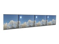 HI-ND Videorow Mounting kit landscape for 4x1 video wall screen size 43inch wall-mountable