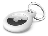 BELKIN Airtag Protection avec porte-clés Blanc
