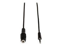 Bild von EATON TRIPPLITE 3,5mm Mini Stereo Audio Extension Cable for Speakers and Headphones M/F 25 ft. 7,62m