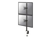 NEOMOUNTS vertical DualDeskmount 32i blk