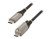 Bild von STARTECH.COM 1m USB-C Kabel mit Oberseite Schraubensicherung 10Gbit/s - USB 3.1/3.2 Gen 2 Typ-C Kabel - 100W 5A PD DP-Alt-Mode