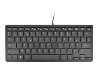 MCL Mini clavier USB Azerty - Noir