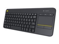 Bild von LOGITECH K400 Plus Wireless Touch Keyboard black (DE)