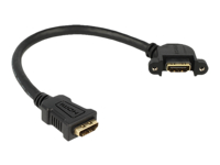 Bild von DELOCK Kabel HDMI A Buchse > HDMI A Buchse zum Einbau 110 Grad 0,25 m