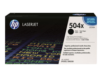 Bild von HP 504X Colour LaserJet Original Toner schwarz hohe Kapazität 10.500 Seiten 1er-Pack ColorSphere