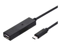 Bild von VALUE USB 2.0 Verlängerung aktiv mit Repeater A-C schwarz 10m