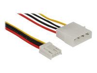 Bild von DELOCK Stromkabel 4 Pin Stecker > 4 Pin Floppy Buchse 60 cm