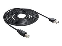 Bild von DELOCK Kabel EASY-USB 2.0 Typ-A Stecker > USB 2.0 Typ-B Stecker 5 m schwarz