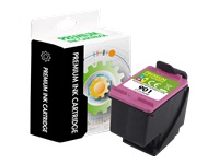 Bild von STATIC Ink cartridge compatible with HP CC656AE 901 Tri-color remanufactured 360 pages