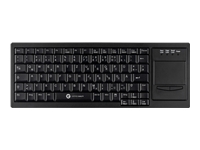 Bild von GETT Cleantype Xtra Touch WL kabellose Tastatur mit Touchpad Farbe schwarz Layout DE
