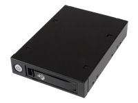 Bild von STARTECH.COM Festplatten Wechselrahmen für 6,35cm 2,5Zoll SATA/SAS Laufwerke - Mobile Rack Backplane für SATA II und III