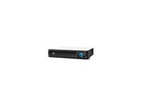 APC Smart-UPS C SMC1500I-2UC UPS Rack AC 220/230/240V 900Watt 1500VA, RS-232 USB output connectors, 4 2U BK with APC SmartConnect