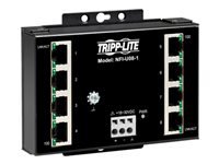 Bild von EATON TRIPPLITE 8-Port Unmanaged Fast Industrial Ethernet Switch - 10/100mbps Ruggedized -40 to 75 C DIN/Wall Mount