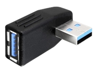 Bild von DELOCK Adapter USB 3.0 A/A St/Bu gewinkelt 270G horizontal