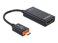 Bild von DELOCK Adapterkabel Slimport / MyDP Stecker > HDMI Buchse + USB micro-B Buchse (LG Nexus4)