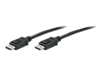 Bild von TECHLY DisplayPort 1.2 Anschlusskabel schwarz Audio/Video 10m schwarz  DisplayPort 20pol. Stecker auf DisplayPort 20pol. Stecker