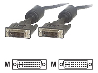 Câble DVI-I mâle / DVI-I mâle dual link (24+5) - 2m