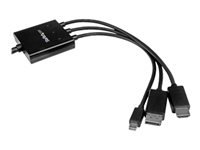 STARTECH 1.8m DP Mini DP HDMI to HDMI