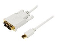 Bild von STARTECH.COM 90cm Mini DisplayPort auf DVI Kabel (Stecker/Stecker) - mDP zu DVI Adapter - 1920x1200