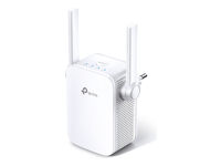TP-LINK AC1200 Dual Band Wireless Wall Plugged Range Extender MediaTek 867Mbps at 5GHz + 300Mbps at 2.4GHz 802.11ac/a/b/g/n 1 10/100