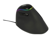Bild von DELOCK Ergonomische USB Maus vertikal - RGB Beleuchtung