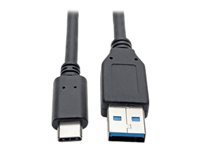 Bild von EATON TRIPPLITE USB-C to USB-A Cable M/M USB 3.1 Gen 1 5Gbps Thunderbolt 3 Compatible 6ft. 1,83m