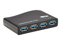 Bild von EATON TRIPPLITE 4-Port USB-A Mini Hub - USB 3.2 Gen 1 International Plug Adapters